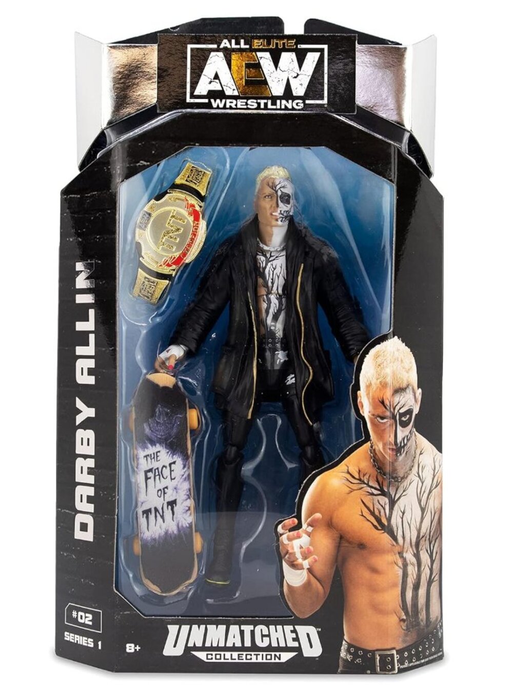 AEW Darby Allin Unmatched Series 1 Action Figure New In Box Collector 2022